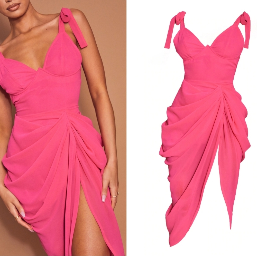 Hot pink Dress